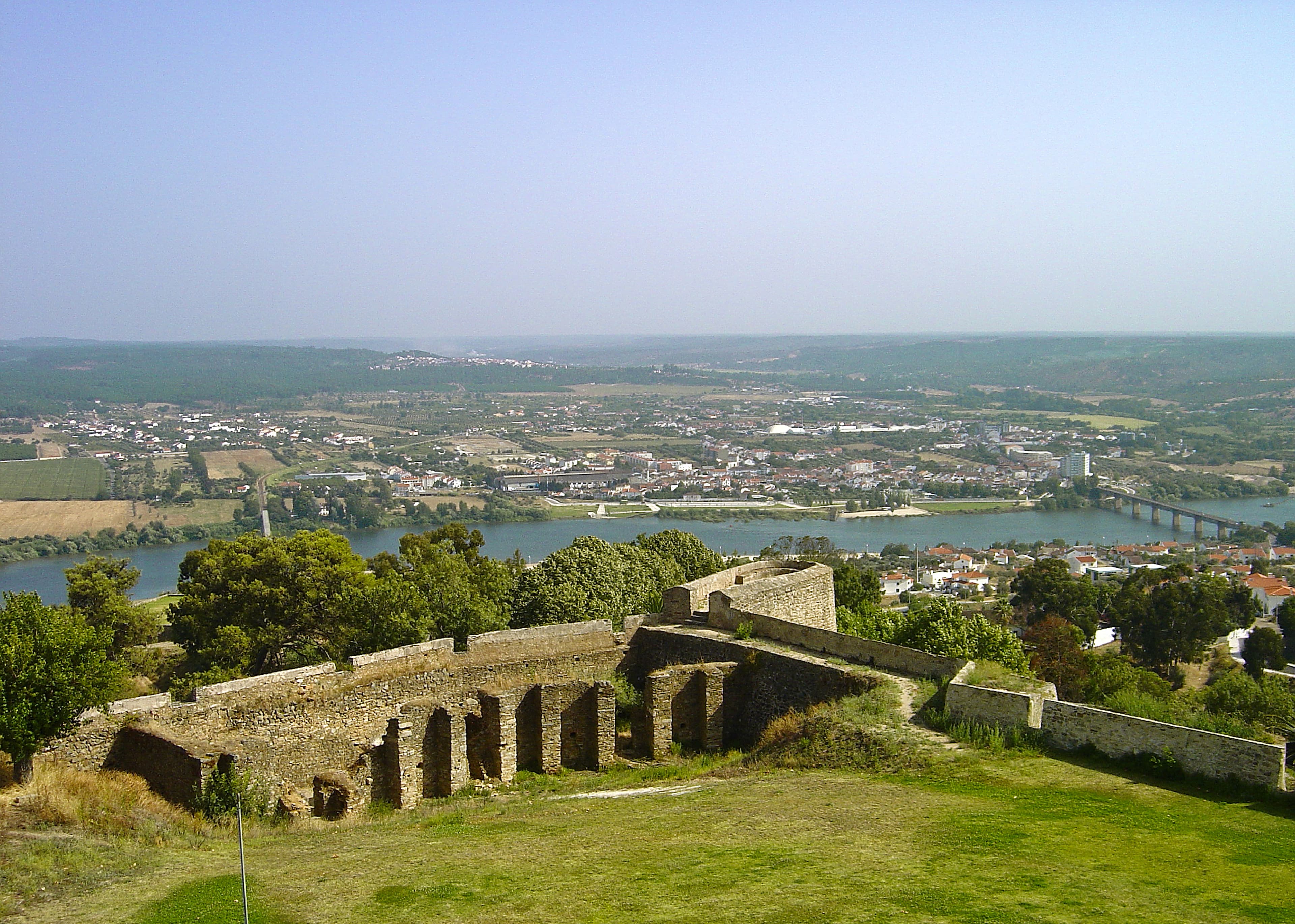 Vista panorâmica de Abrantes